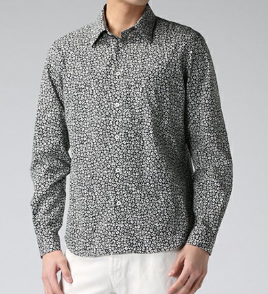 Paul Smith　ポールスミス ETCHED FLORAL PRINT SHRTS / 172313 610P
