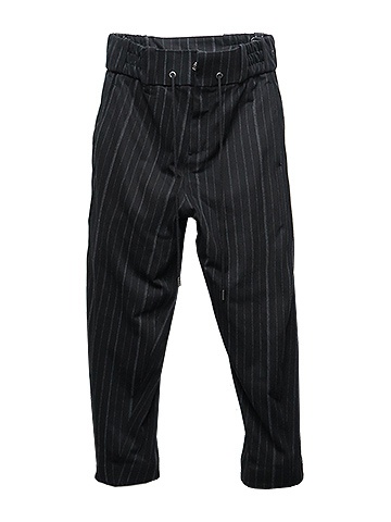 DEVOA　デヴォア PA-Cropped pants random stripe cotton