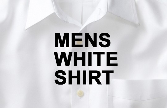メンズおすすめ白シャツ