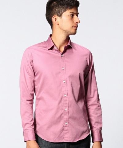 ユナイテッドアローズのピンクシャツ