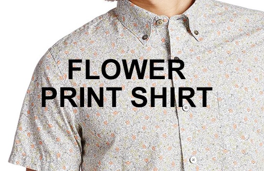 メンズおすすめ花柄シャツ