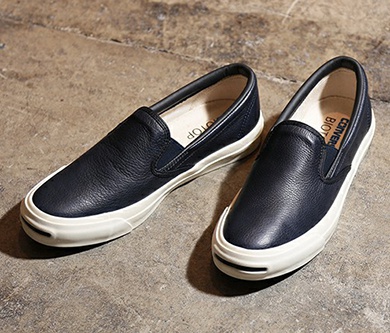 converse コンバース JACK PURCELL LEATHER SLIP-ON